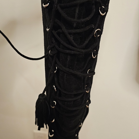 Enzo Angiolini tall suede boots - Picture 4 of 5